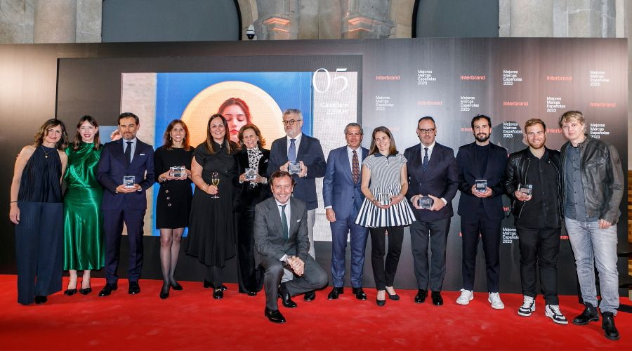 Gala homenaje de Interbrand a las mejores marcas españolas en 2023