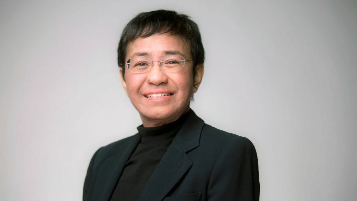 María Ressa periodista y Premio Nobel de la Paz en 2021