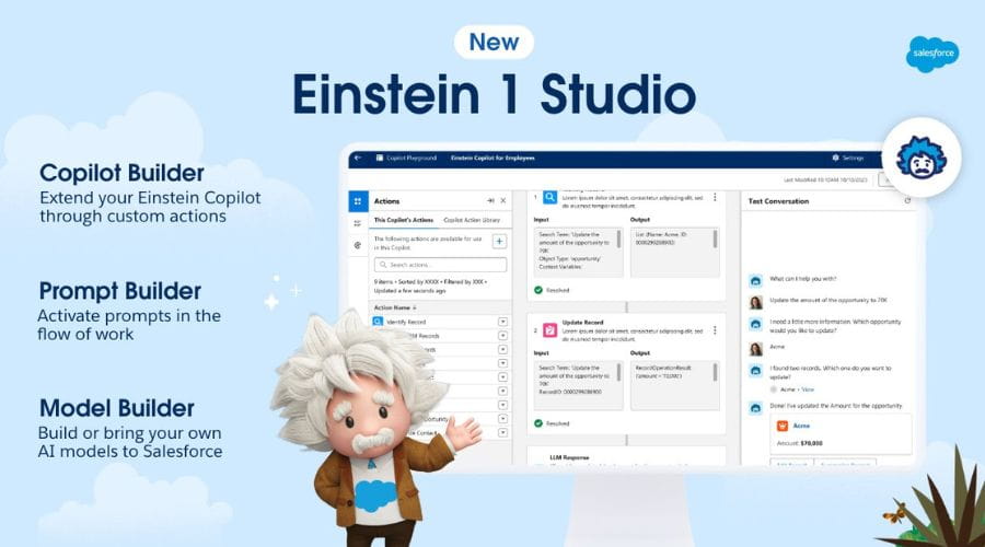 Herramientas Salesforce Einstein 1 Studio