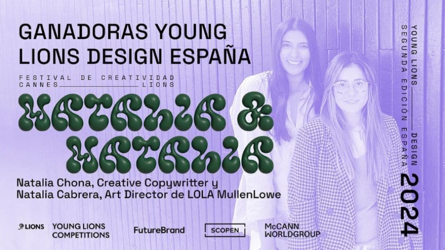 Natalia Cabrera y Natalia Chonan ganan Young Lions Design España 2024