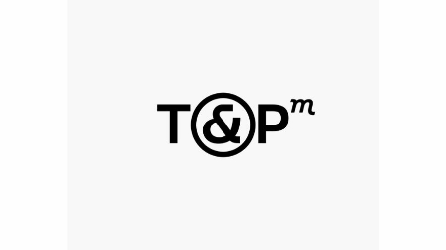 Logotipo de la agencia T&Pm