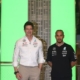 Toto Wolff y Lewis Hamilton de la escudería Mercedes-AMG PETRONAS F1