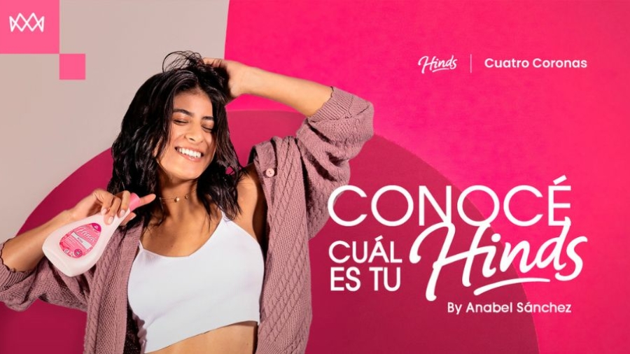 HINDS estrena la campaña Conocé con Anabel Sánchez