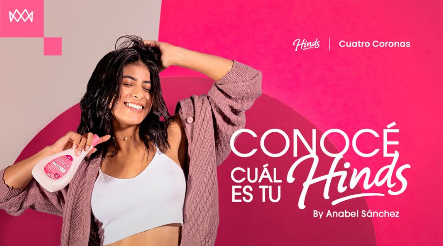 HINDS estrena la campaña Conocé con Anabel Sánchez