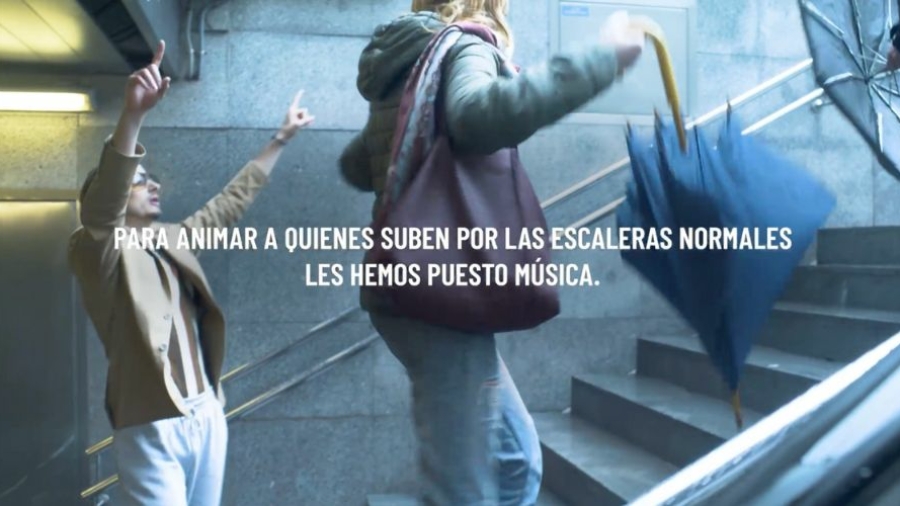 Campaña DUIN Motivational Stairs