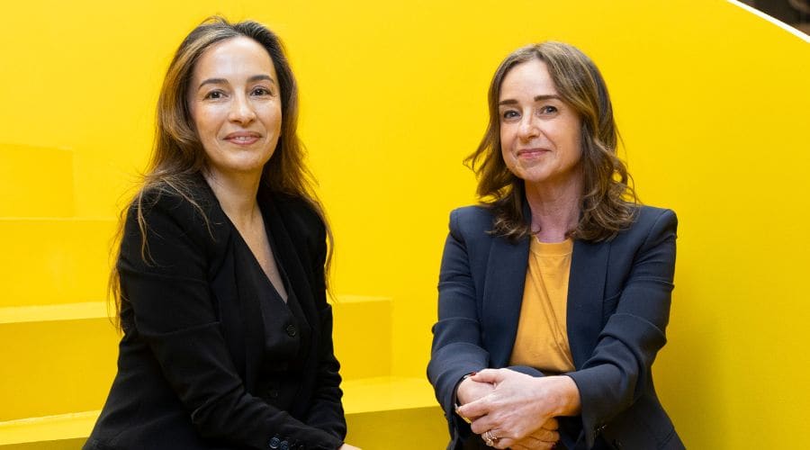 María Álvarez Gómez y Elisa Brustoloni de la agencia dentsu X
