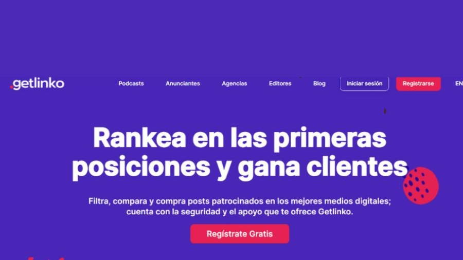 Getlinko posicionamiento SEO