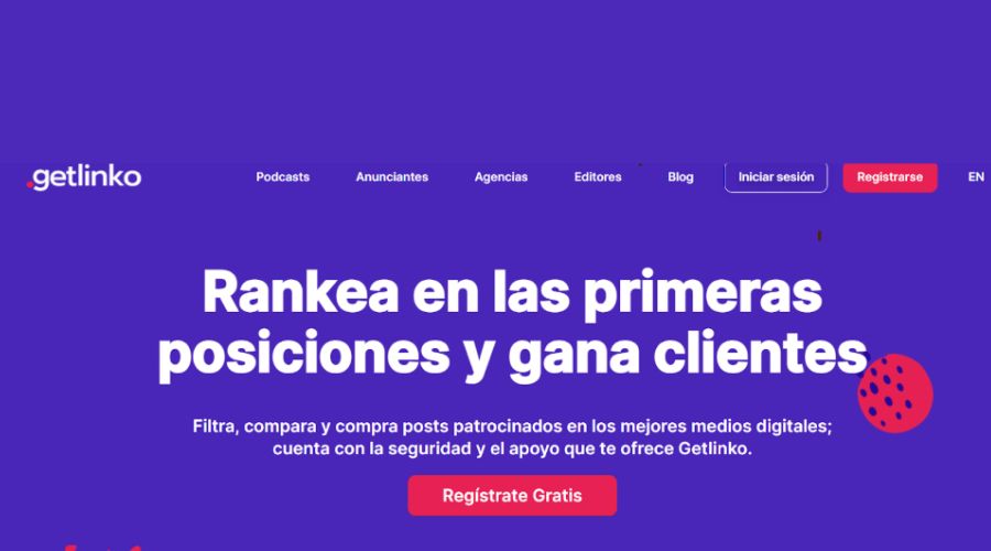 Getlinko posicionamiento SEO