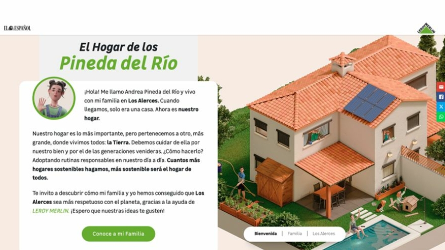 Campaña de contenidos nativos digitales de LEROY MERLIN