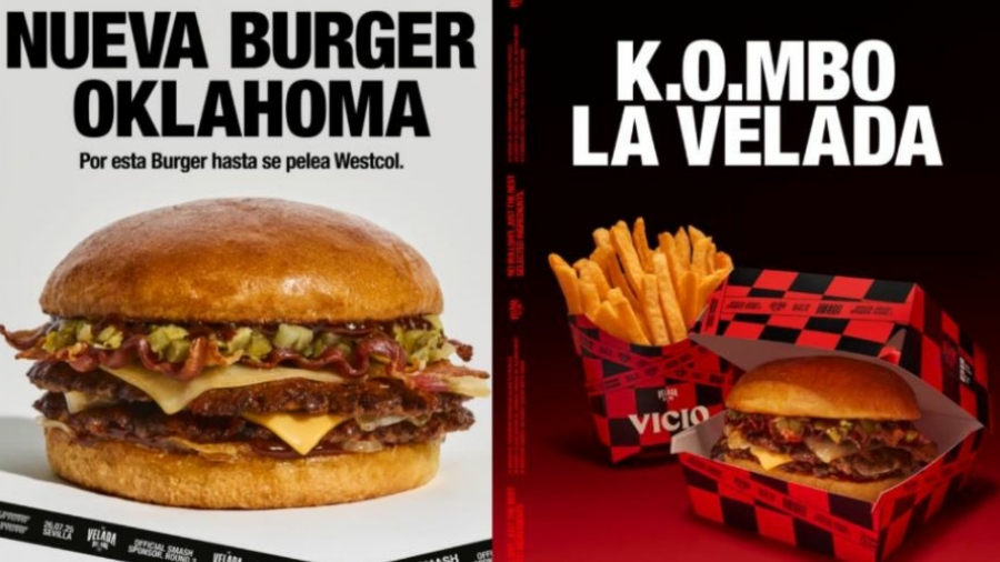 VICIO presenta la Oklahoma Burger para La Velada del Año V