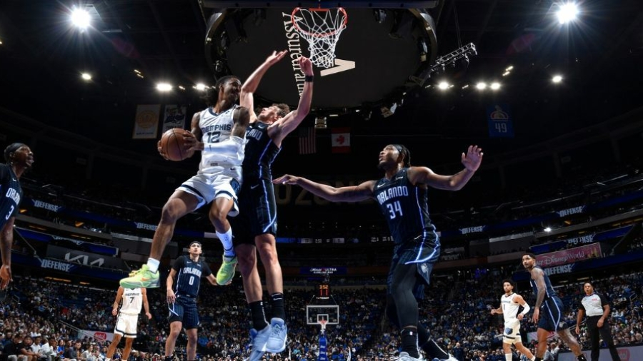 Partido entre los Memphis Grizzlies y los Orlando Magic
