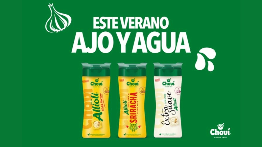 Choví lanza la campaña digital Ajo y agua
