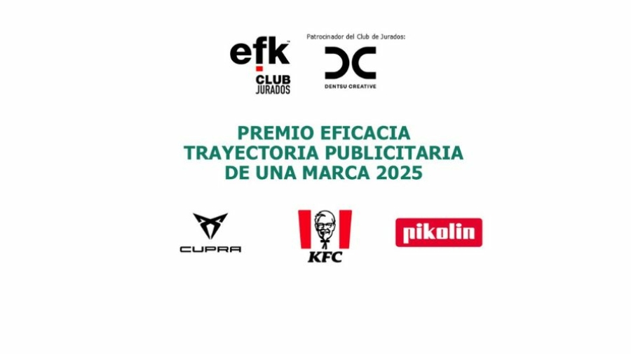 Finalistas del Premio a la Trayectoria Publicitaria de una marca 2025