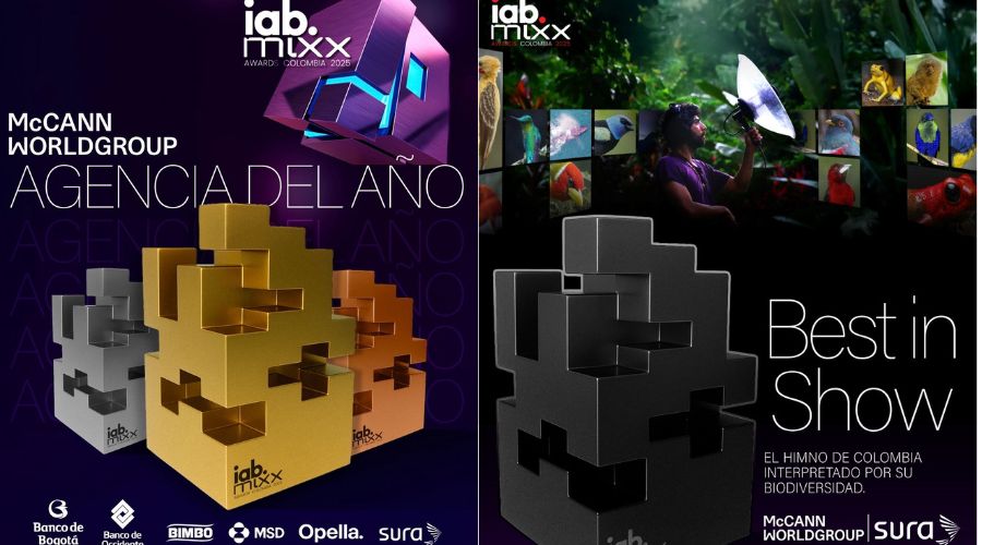 McCann Worldgroup es Agencia Digital del Año en los IAB Mixx Awards Colombia 2025