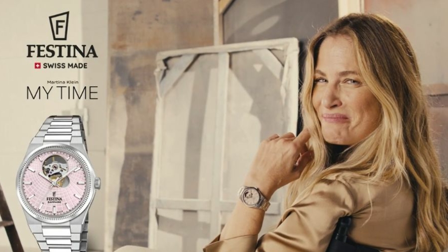 Spot My Time de Festina con Martina Klein