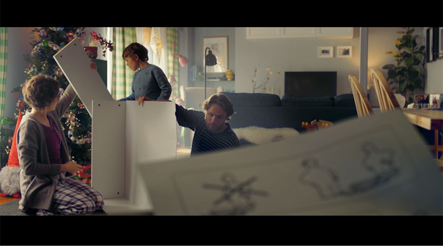 Campaña de Navidad 2025 de IKEA: 'El mejor regalo es estar presentes'. Fuente: IKEA