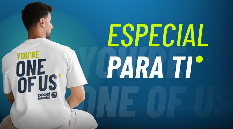 Pādel presenta el claim Eres uno de nosotros