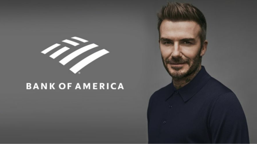 Sir David Beckham es embajador deportivo de Bank of America