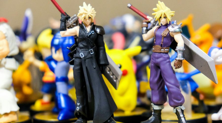 figuras del videojuego Final Fantasy