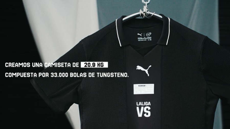 Campaña La camiseta más pesada del mundo de LALIGA y PUMA