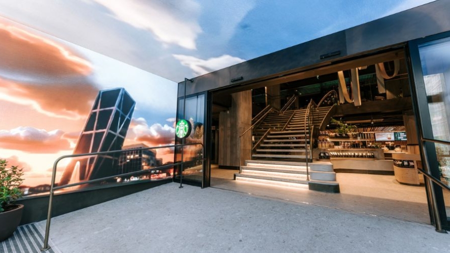 local de Starbucks en Madrid