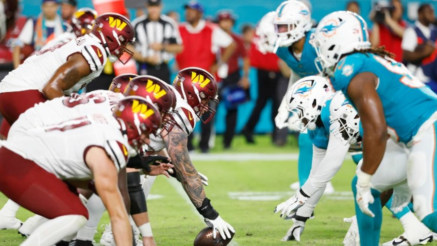 Miami Dolphins y Washingon Commanders