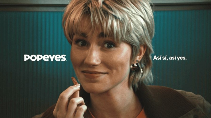 Plataforma Así sí así yes de Popeyes
