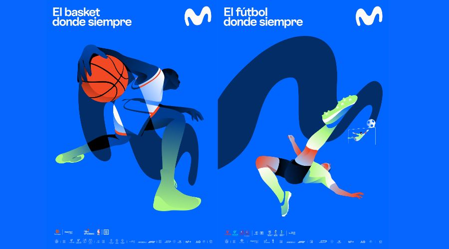 Movistar España estrena la campaña El deporte donde siempre