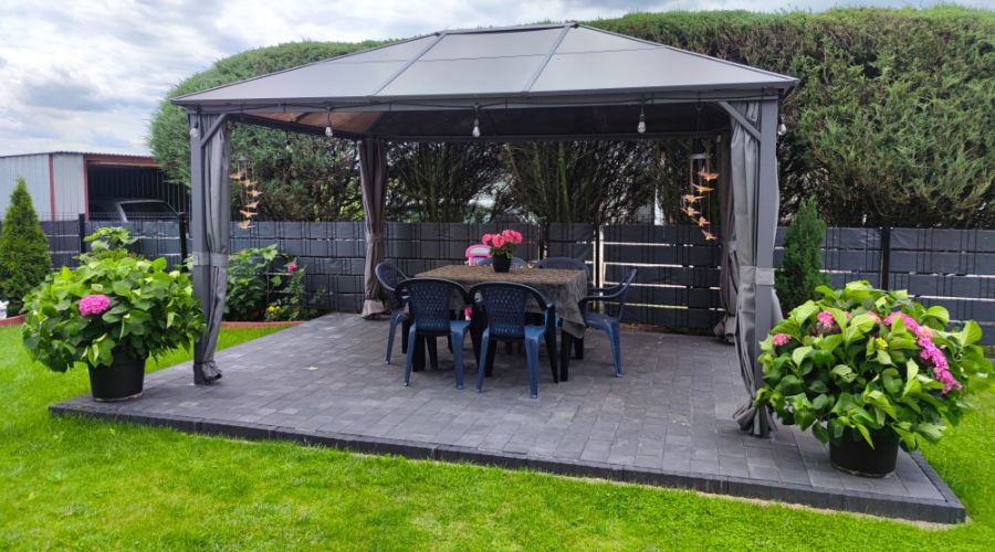 cenador para jardín