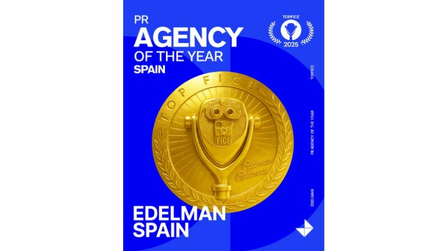 Edelman Spain es PR Agency of the Year en el ranking TopFICE 2025