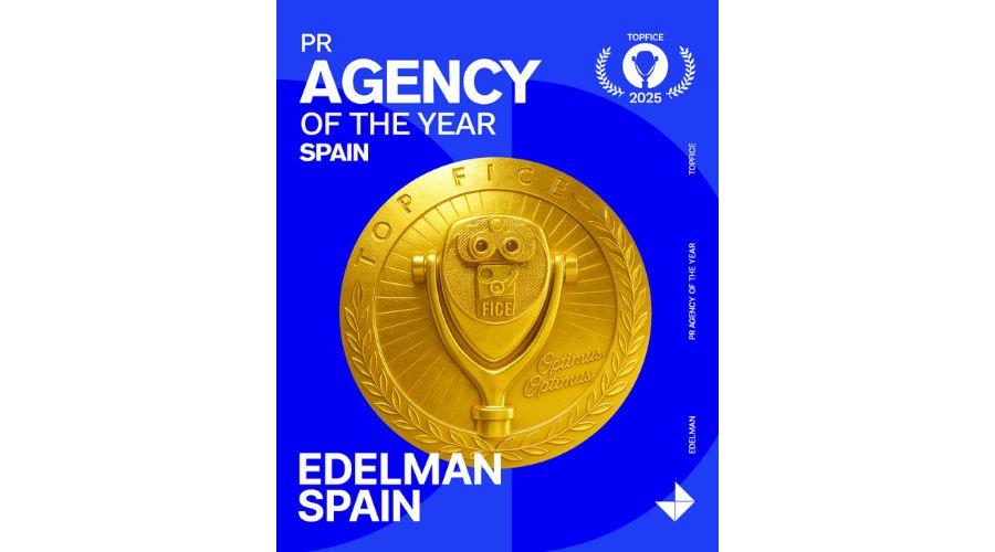 Edelman Spain es PR Agency of the Year en el ranking TopFICE 2025