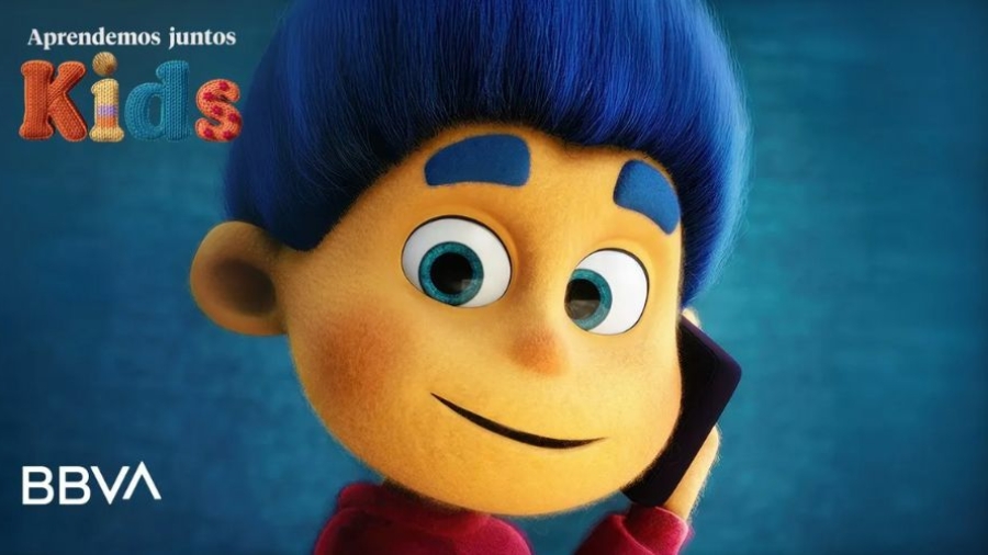 BBVA felicita la Navidad 2025 con personajes de Aprendemos juntos Kids