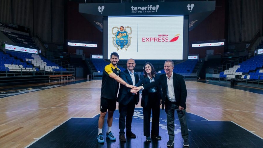 Iberia Express es nuevo patrocinador de La Laguna Tenerife