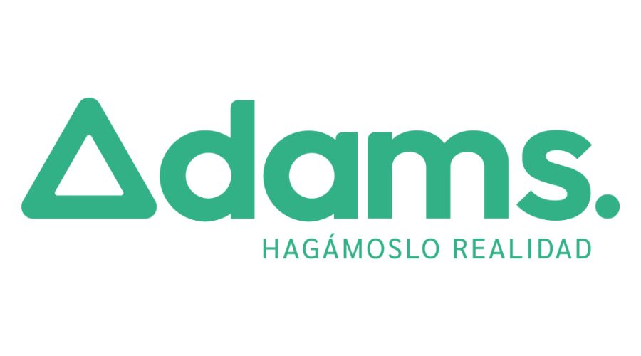 identidad visual de la compañía de formación Adams