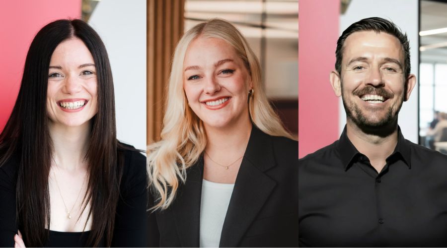 Imogen Coles Rachel Porter y Awie Erasmus de Ogilvy EMEA