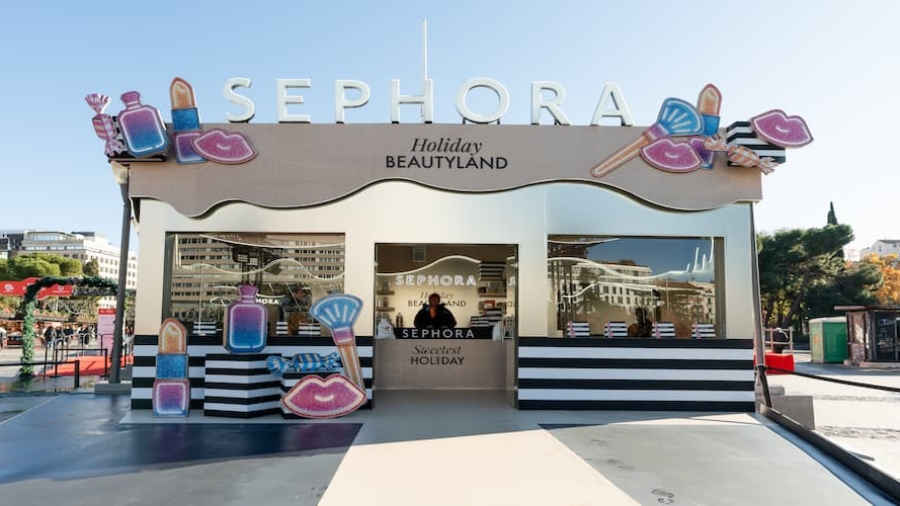 Pop-up de Sephora en la Plaza de Colón de Madrid