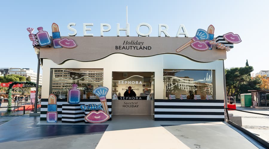 Pop-up de Sephora en la Plaza de Colón de Madrid