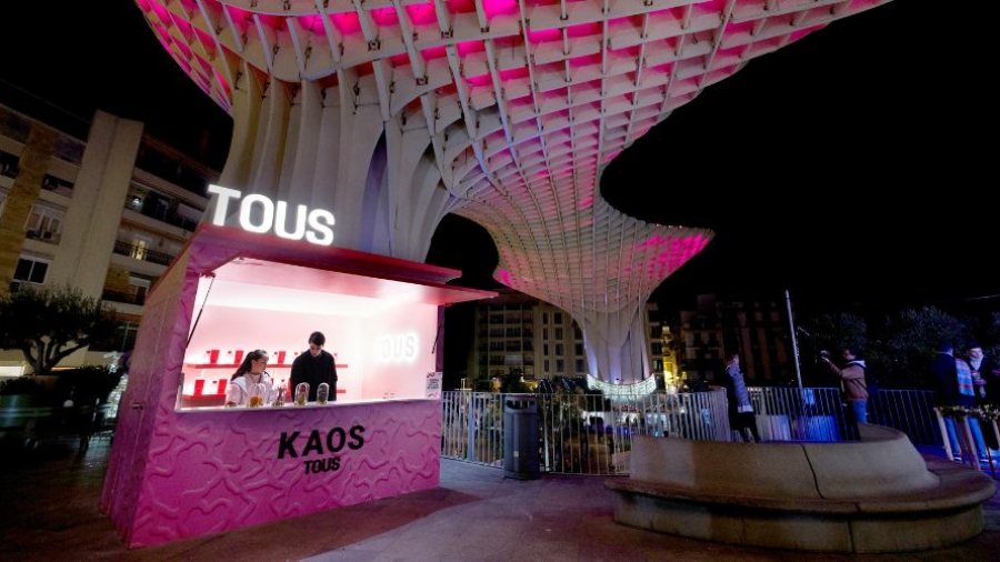 Presentación del perfume Kaos de TOUS en Sevilla