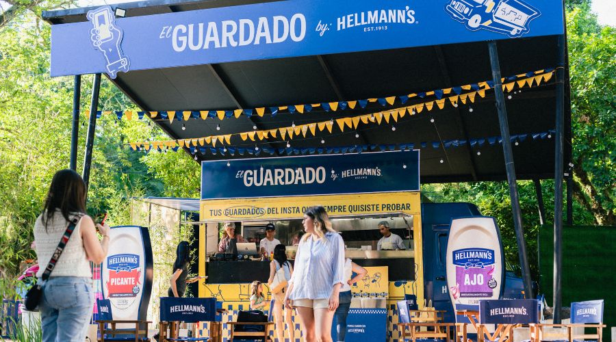 Foodtruck El Guardado de Hellmans Paraguay