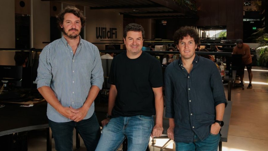 Germán Pelzel Pablo Fleurquin y Felipe Pelzel de Wild Fi