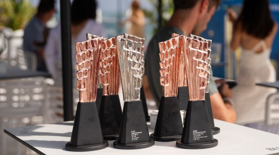 Trofeos del festival WINA