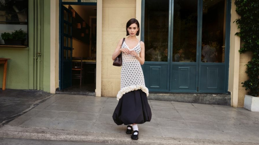 Lily Collins es embajadora global de marca de Zalando