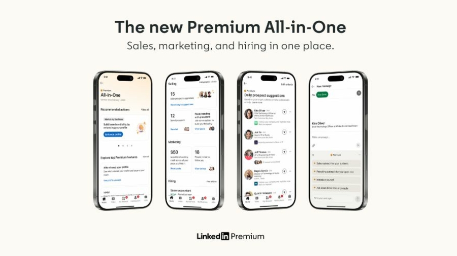 solución Premium All in One de LinkedIn