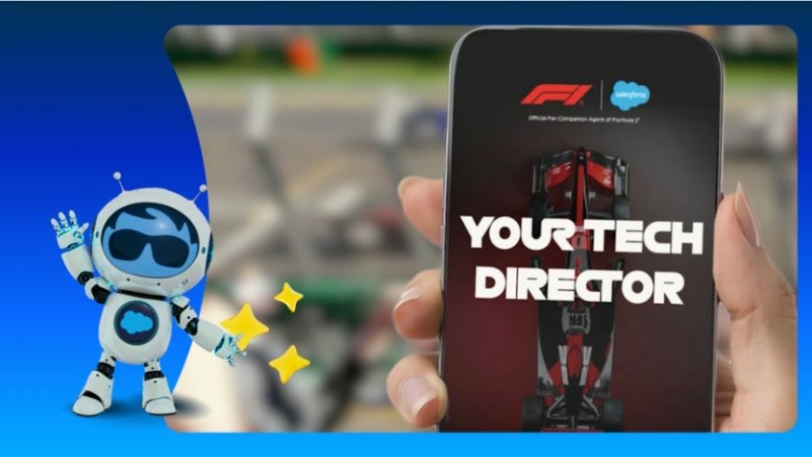 Acuerdo de Salesforce y la Fórmula 1 para crear un agente impulsado por Agentforce