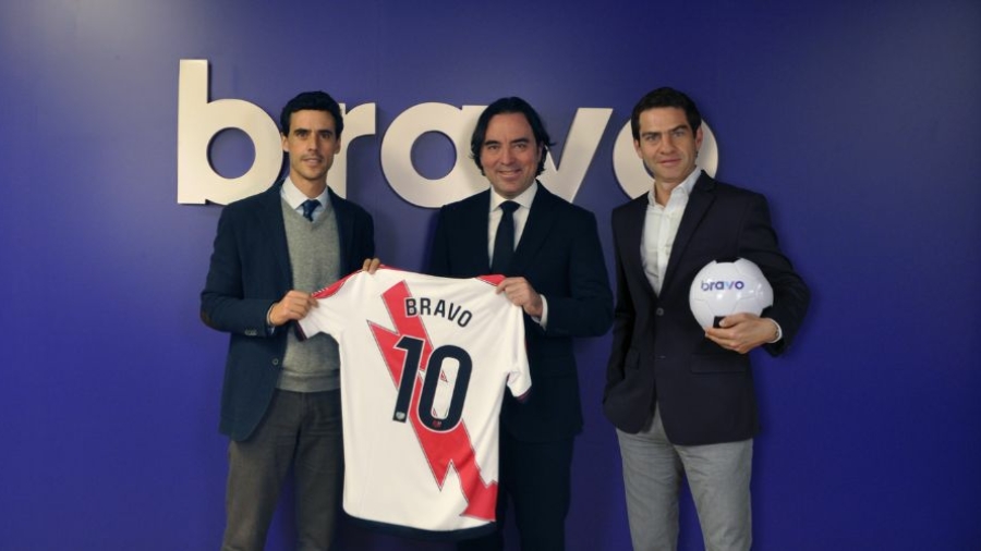 Bravo es patrocinador oficial del Rayo Vallecano