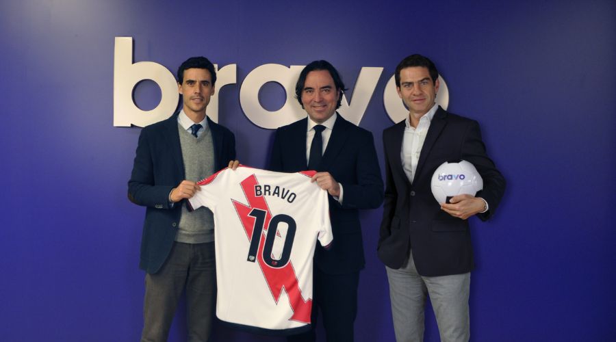 Bravo es patrocinador oficial del Rayo Vallecano
