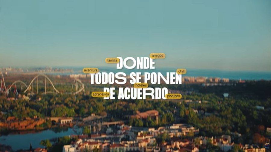 Campaña PortAventura World donde todos se ponen de acuerdo