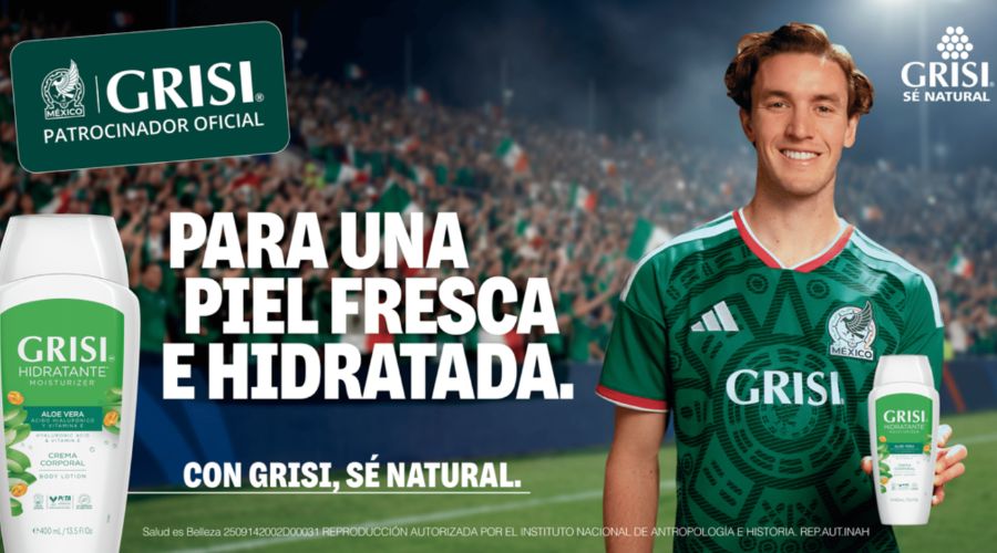 Campaña Sé natural con Grisi