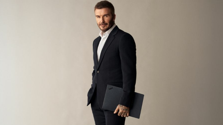 David Beckham es imagen de marca de Lenovo