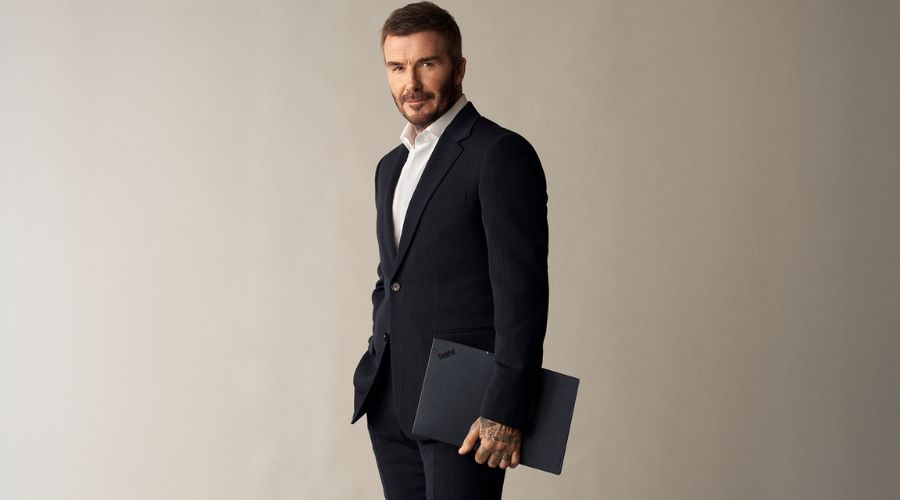 David Beckham es imagen de marca de Lenovo